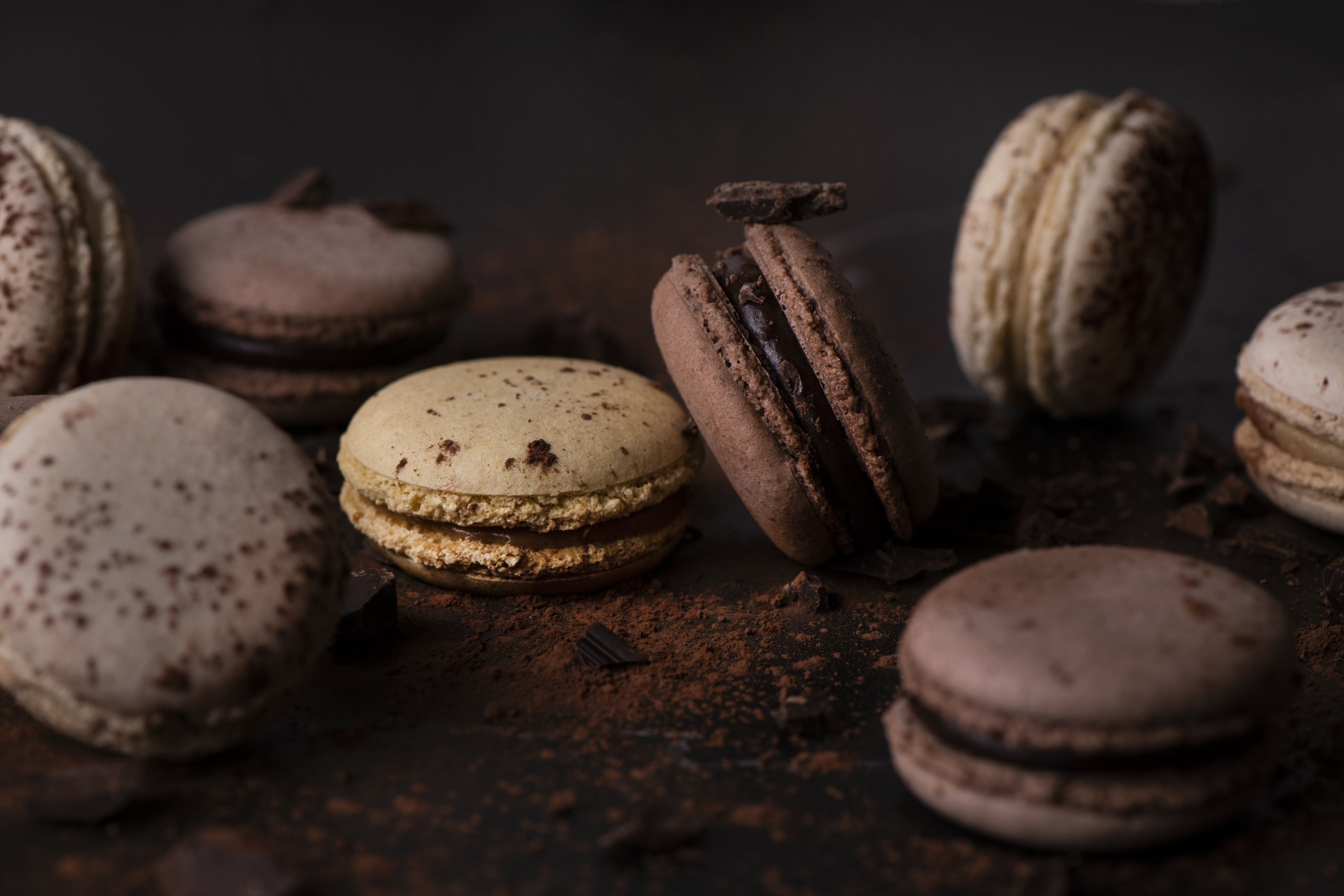 Classic and Indulgent macarons